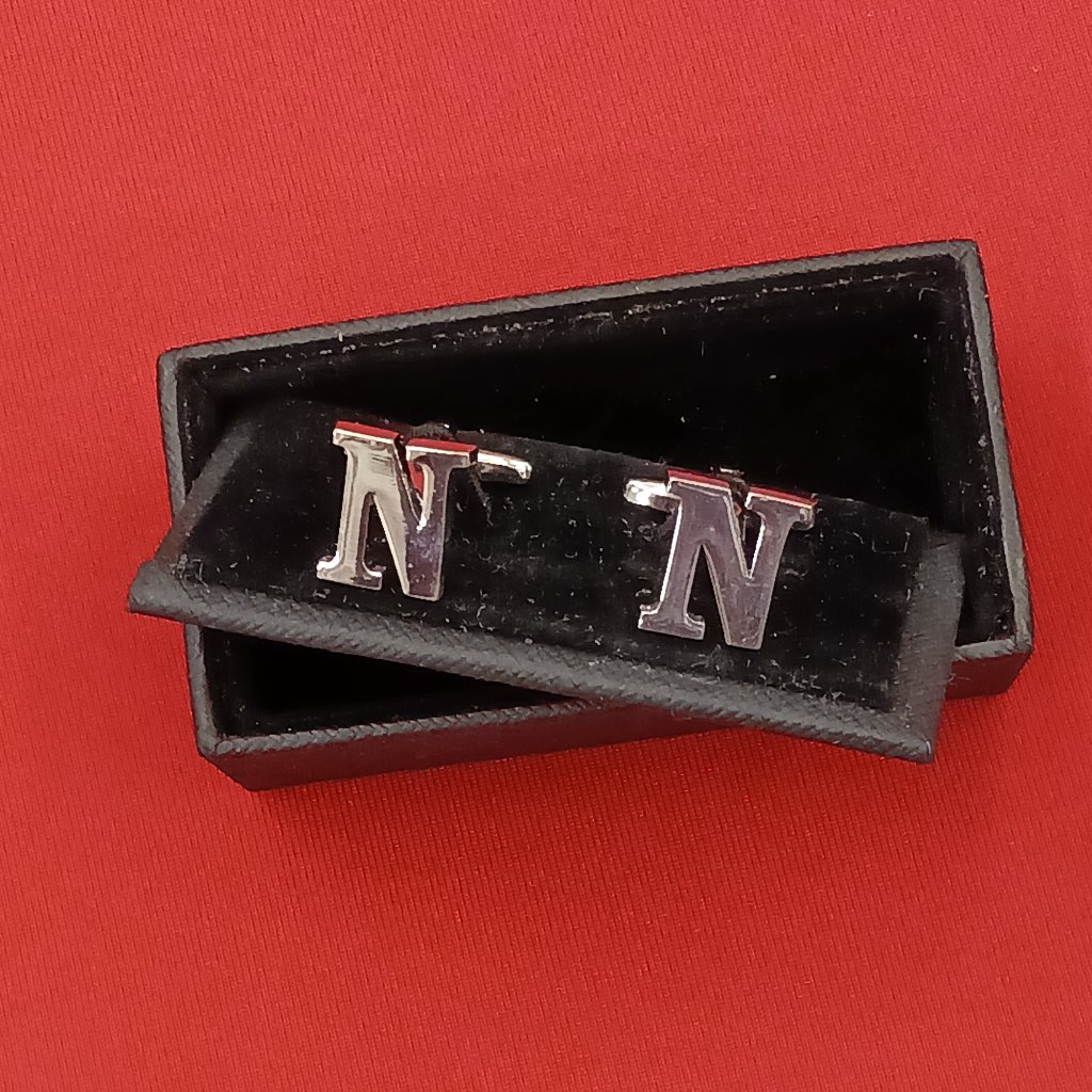 Initial "N" Cufflinks